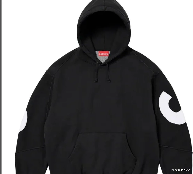 HOODED Back LOGO XL Hoodie Grey Big Sweatshirt S LOGO M L Black BIG SWEATSHIRT JACQUARD 0811